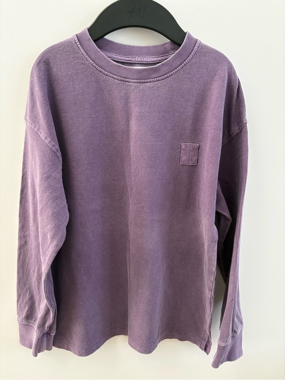 Zara Sunwashed Crewneck Sweater